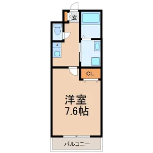 ウエイヴ【3階】の間取り