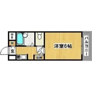 六月のココロ【4階】の間取り