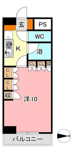 マローン野田【4階】の間取り
