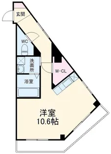 レスタシア穴川【3階】の間取り