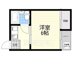 キャトルモンド【2階】の間取り
