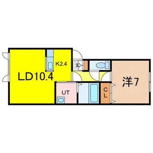 GRAN CLASS KAGURA【1階】の間取り