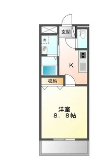 アーバンレジデンス東加古川【2階】の間取り