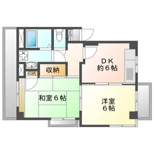 第二吉田ハイツ【3階】の間取り