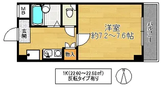 ベル・ビュー横堤【5階】の間取り