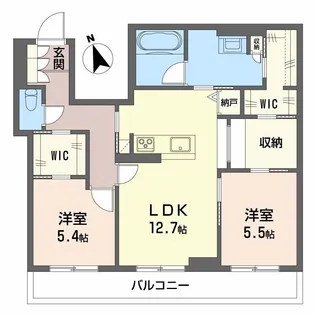 サンシャインSTN【3階】の間取り