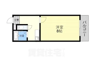 第1中本ビル【2階】の間取り