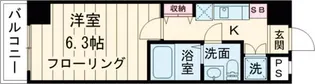 ステージファースト大森駅前【9階】の間取り