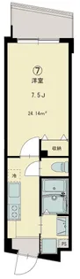 志幸60JUPITER【2階】の間取り