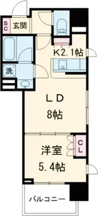 エクセレンシア駒込【4階】の間取り