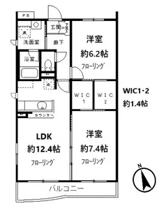 LittleForest【1階】の間取り