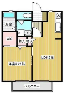 バリュージュ八乙女【2階】の間取り