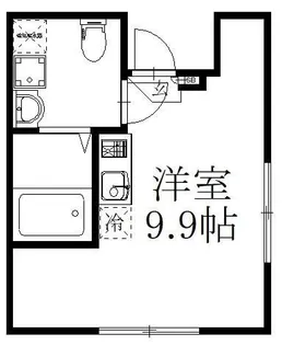 ブルーフェザーマンション北千住【1階】の間取り