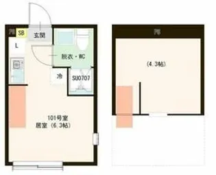 MIKI【1階】の間取り