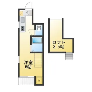 LA・PROVENCE吉祥寺【1階】の間取り
