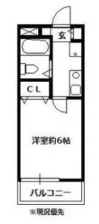 三郷FLATS【4階】の間取り