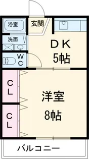 リヴェール古庄【2階】の間取り