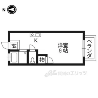 CHEZ-TOI【1階】の間取り
