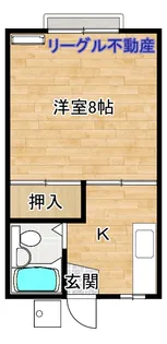 朝日コーポ本郷【1階】の間取り