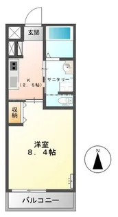 セレンディピティ【1階】の間取り