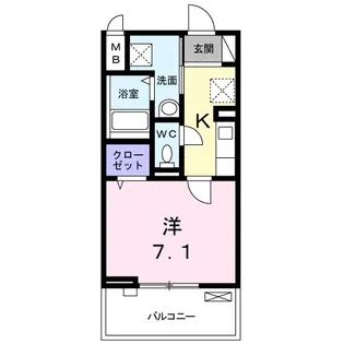 ル・ソレイユII【3階】の間取り
