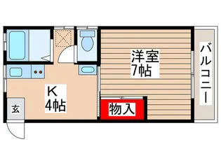第2園部コ-ポ【2階】の間取り