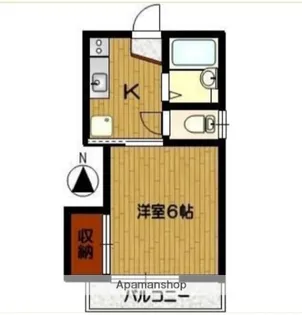 プチメゾンkomaki【2階】の間取り