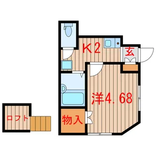 レスぺデザ薬園台【1階】の間取り