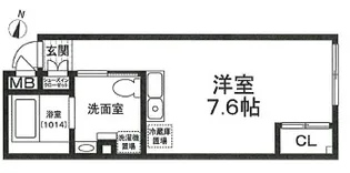 LEGALAND参宮橋【2階】の間取り