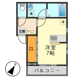 ViChambre【1階】の間取り