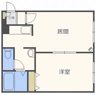 アイコート本町【3階】の間取り