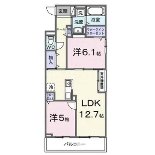 エアリーヒル【3階】の間取り