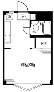 メープルハウス【3階】の間取り