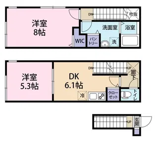 ソルナクレイシア要町の間取り