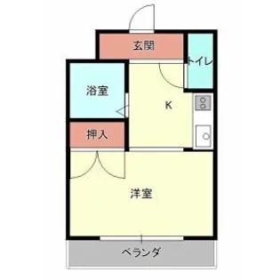 寿マンション琴塚【2階】の間取り