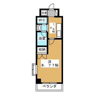 フジマンションコスモ【4階】の間取り