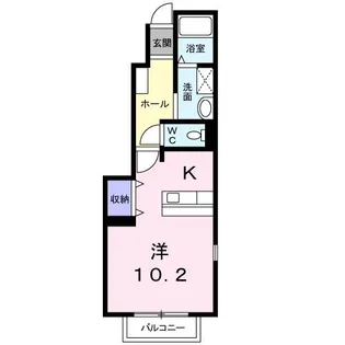 香川県高松市鶴市町【アパート】の間取り