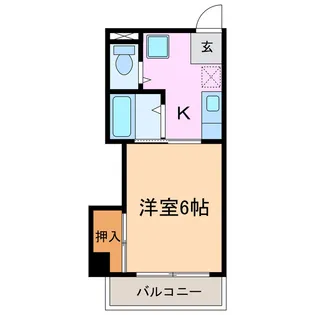第一須賀ビル【4階】の間取り