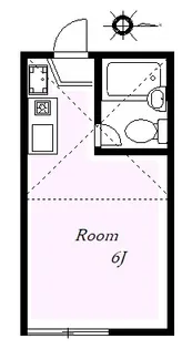 ネオステージ横須賀中央【1階】の間取り