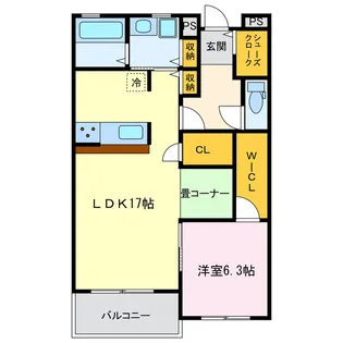 Riviest(リヴィエスト)【1階】の間取り