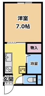 フローレンスM【1階】の間取り
