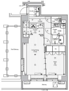 PREMIUM CUBE 大森 TROIS【3階】の間取り
