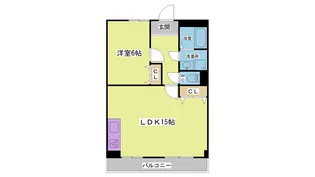 ポリアンサローズ【5階】の間取り