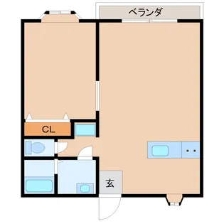 小石川ハイツ【1階】の間取り