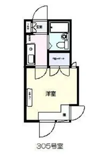 ベルシティ森林公園【3階】の間取り