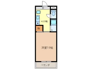岐阜県岐阜市大学北3【マンション】の間取り