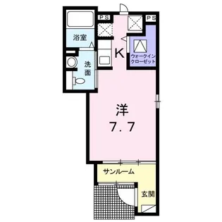 ペルソナII【1階】の間取り