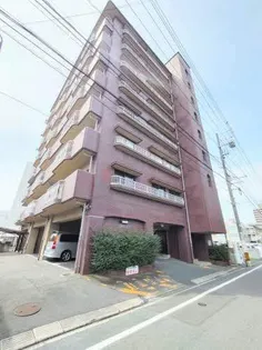 真締川ハイツ【8階】の外観