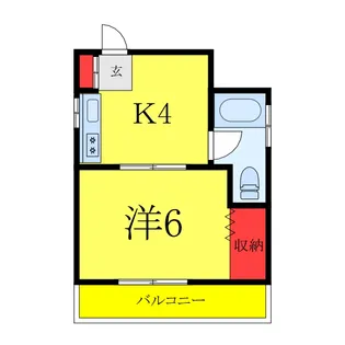 第二柏木ビル【3階】の間取り