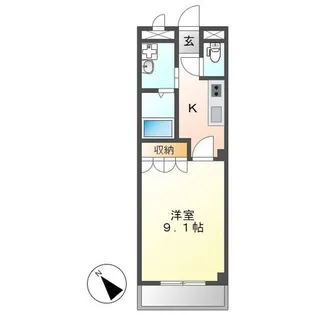 モンフレールi【2階】の間取り